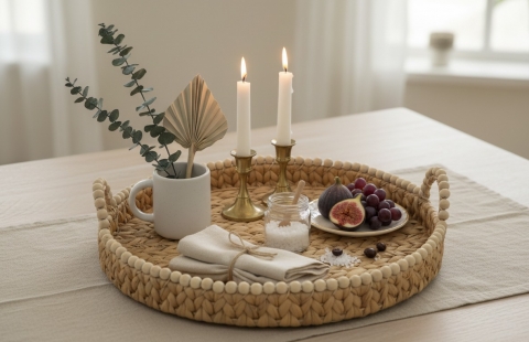 Water Hyacinth Weaving: Transforming an Invasive Species into High-End Home Décor